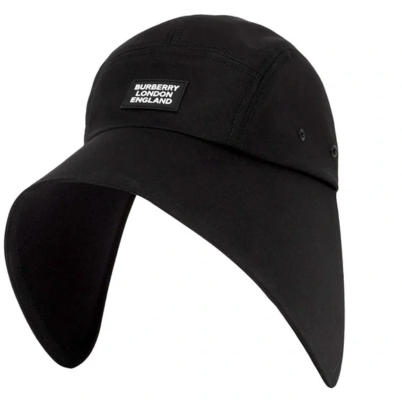 Burberry Logo Bonnet Hat Burberry Logo Bonnet Hat - Black | Editorialist main image 2